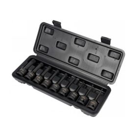   YATO Gépi hosszú bit dugókulcs készlet 9 részes Spline 1/2" M4-M16 CrMo