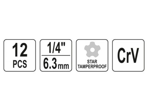 YATO Légkondícionáló szerelő készlet 12 részes 1/4" CrV