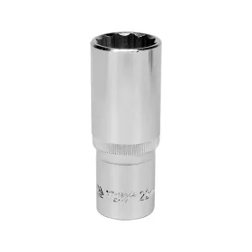 YATO Hosszú dugókulcs 12 szögletű 1/2" 22 mm CrV