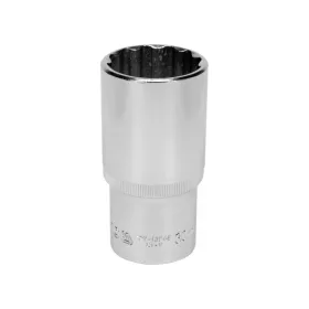 YATO Hosszú dugókulcs 12 szögletű 1/2" 30 mm CrV