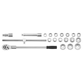 YATO Dugókulcs készlet 20 részes 3/4" 19-50 mm CrV