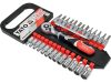 YATO Dugókulcs készlet 28 részes 1/4" 4-13 mm CrV