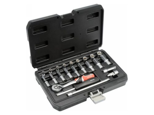 YATO Dugókulcs készlet 23 részes 1/4" 4-13 mm CrV