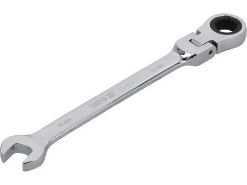 YATO Racsnis csuklós csillag-villáskulcs 10 mm / 160 mm 72T CrV