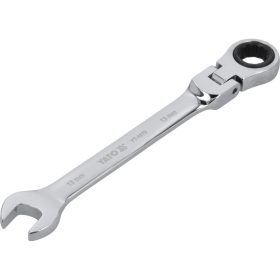   YATO Racsnis csuklós csillag-villáskulcs 13 mm / 180 mm 72T CrV