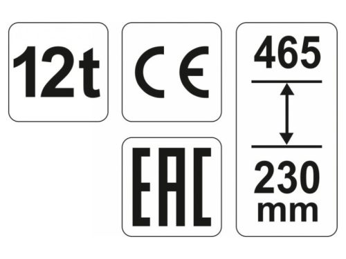YATO Hidraulikus emelő 12t
