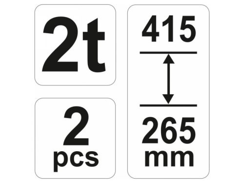 YATO Tartó bak 2t (2 db)
