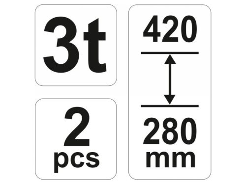 YATO Tartó bak 3t (2 db)