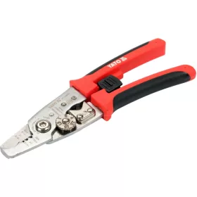   YATO Kábelvágó és blankoló fogó 200 mm/10,5 mm/1,0-4,0 mm2