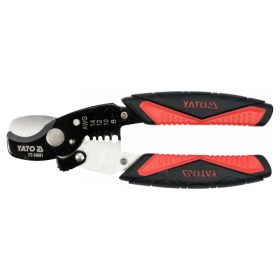   YATO Kábelvágó és blankoló fogó 170 mm/10,5 mm/1,6-3,2 mm2