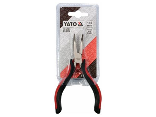 YATO Hajlított csőrű fogó 115 mm