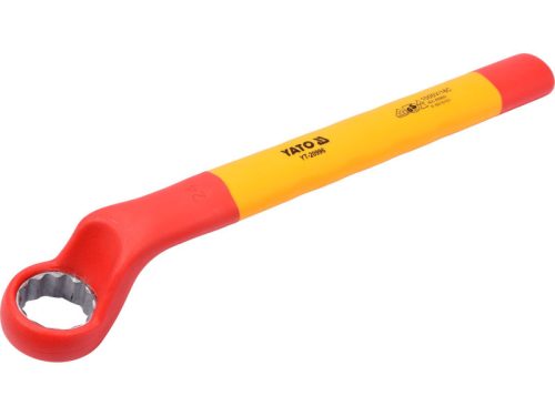 YATO Hajlított csillagkulcs 24 mm / 265 mm 1000 V-ig szigetelt CrV