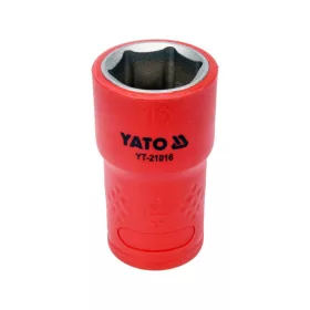 YATO Szigetelt dugókulcs 3/8" 16 mm 1000 V CrV