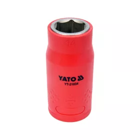 YATO Szigetelt dugókulcs 1/2" 14 mm 1000 V CrV
