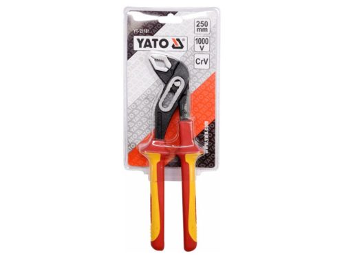 YATO Vízpumpafogó 250 mm 1000 V-ig szigetelt