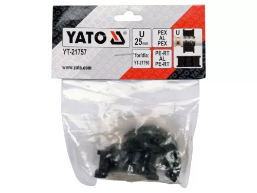 YATO Krimpelő betét YT-21750 krimpelőhöz U-típus 25 mm