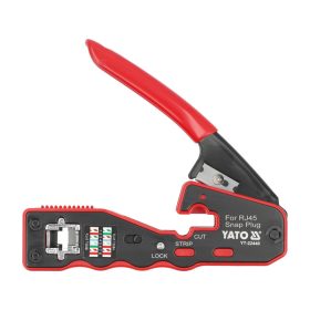   YATO Krimpelő fogó 135 mm UTP hálózati/RJ45 csatlakozókhoz