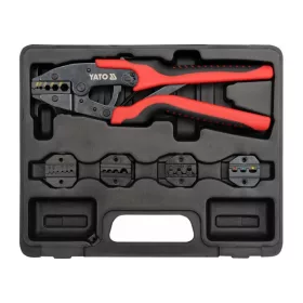 YATO Krimpelő fogó cserélhető pofakészlettel 260 mm