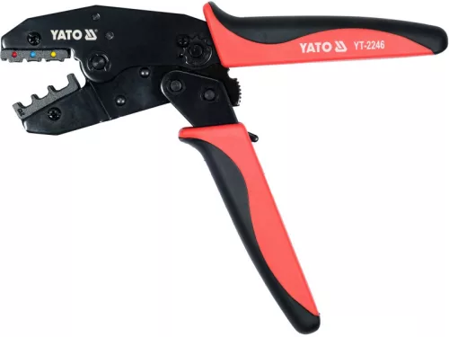 YATO Krimpelő fogó 220 mm/0,5-6 mm2