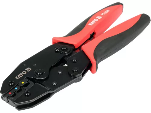 YATO Krimpelő fogó 220 mm/0,5-6 mm2