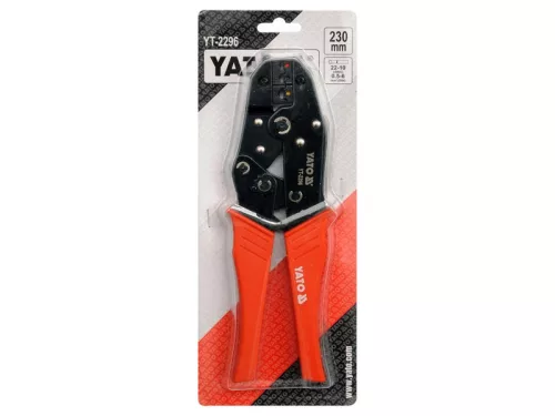 YATO Racsnis krimpelő fogó 230 mm/0,5-6,0 mm2