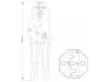 YATO Racsnis krimpelő fogó 230 mm/0,5-6,0 mm2