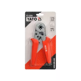 YATO Krimpelő fogó 180 mm/0,2-6,0 mm2
