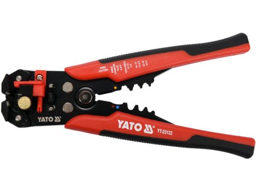 YATO Krimpelő fogó 205 mm/0,2-6,0 mm2 és 190 részes kábelsaru készlet