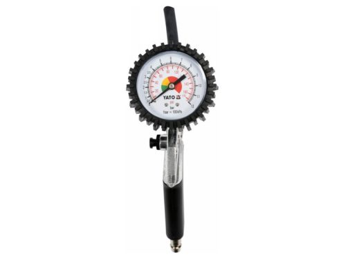 YATO Kerékfúvató pisztoly nyomásmérővel 1/4"