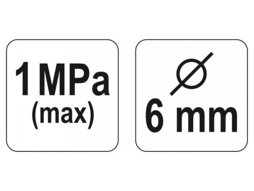 YATO Pumpafej 6 mm (kerék szelephez)