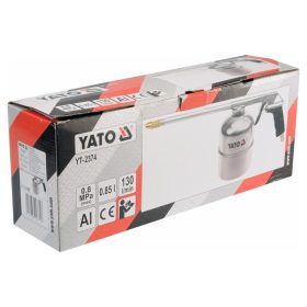 YATO Alsótartályos olajszóró pisztoly 850 ml fém