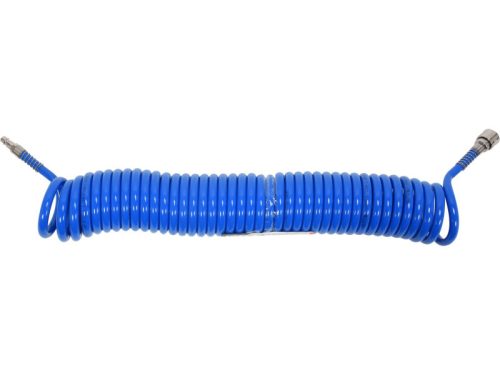 YATO Pneumatikus tömlő (spirál) gyorscsatlakozóval 8,0 x 12 mm x 10 m 1,2 MPa