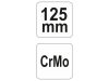YATO Ívelt önzáró fogó 125 mm CrMo