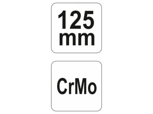 YATO Ívelt önzáró fogó 125 mm CrMo