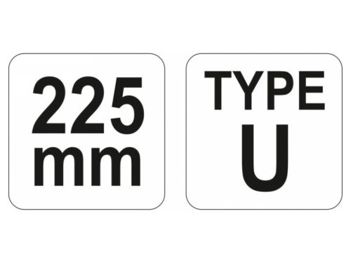 YATO U-alakú önzáró fogó 225 mm