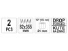 YATO Rugóösszehúzó 82 x 355 (2 db)