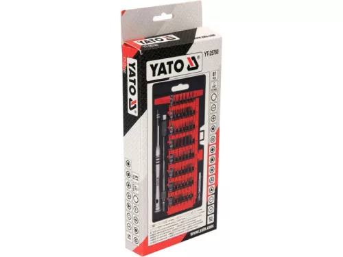 YATO Mobiltelefon szerelő szerszámkészlet 61 részes