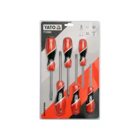 YATO Csavarhúzó készlet 6 részes mágneses S2
