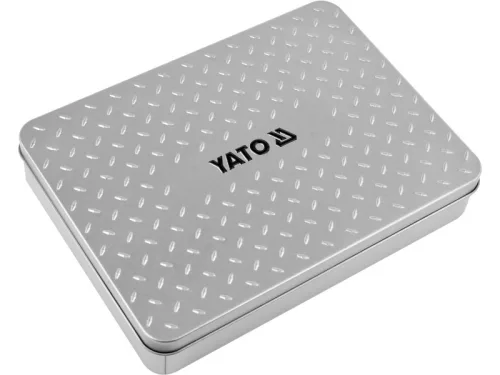 YATO Akkus precíziós csavarozó és bithegy készlet 39 részes 3,6 V Li-Ion (0,45 Ah akku + töltőkáb