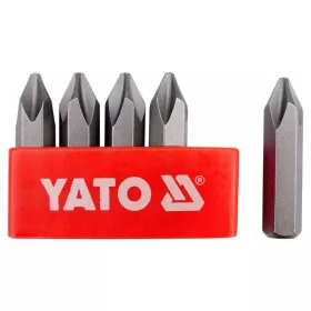   YATO Bithegy készlet 5 részes PH2 36 mm (YT-2800, YT-2801 behajtóhoz) CrV