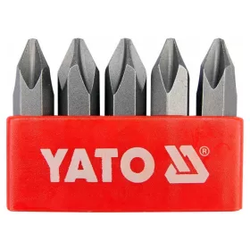   YATO Bithegy készlet 5 részes PH2 36 mm (YT-2800, YT-2801 behajtóhoz) CrV