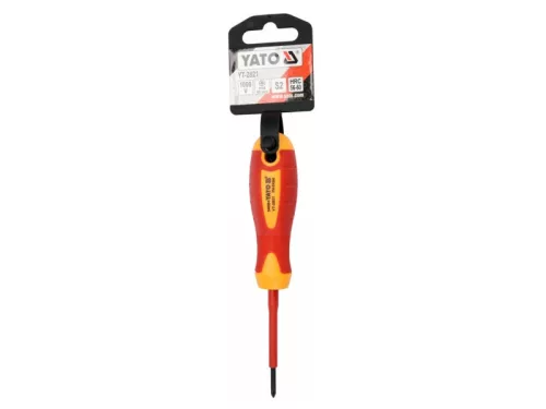 YATO Csavarhúzó PH0 x 60 mm 1000 V-ig szigetelt