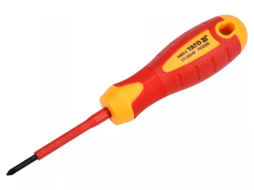 YATO Csavarhúzó PZ0 x 60 mm 1000 V-ig szigetelt