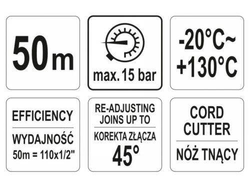 YATO Menettömítő zsinór 50 m