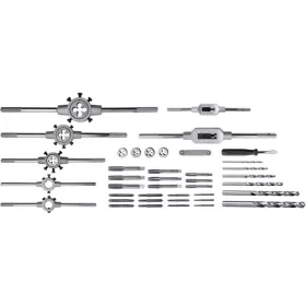   YATO Menetfúró és metsző készlet (kézi) 44 részes HSS M3-M12