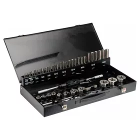   YATO Menetfúró és metsző készlet (kézi) 56 részes HSS M3-M20-ig