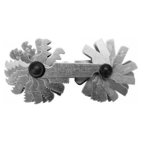   YATO Menetfésű 52 lapos metrikus 0,25-6,0 mm 60° és Whitworth 4-62 mm 55°