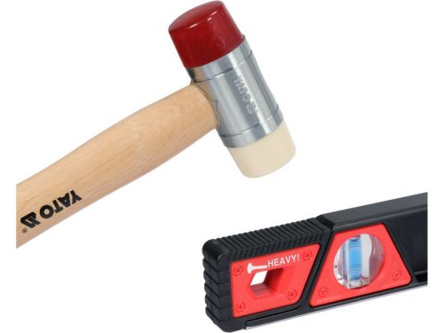 YATO Üthető vízmérték 3 libella 600 mm