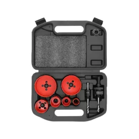 YATO Körkivágó készlet 8 részes (22-73 mm) bimetál