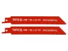 YATO Szablyafűrészlap 150 mm/24TPI bimetál (2 db)